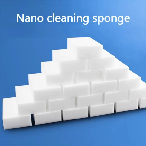 10/20/30PCS Melamine Sponge Magic Sponge Eraser Wipe Nano Cleaner Cleaning Sponges for Kitchen Bathroom Office Cleaning Tools