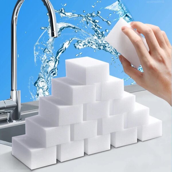 100*60*20mm Melamine Sponge Magic Sponge Eraser Melamine Sponge Cleaner Cleaning for Kitchen Bathroom Cleaning Tools