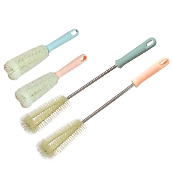 1PCS Bottle Cleaning Brush Kitchen Cleaning Tools Drink Bottles Glass Scrubbers Cleaning Brush Baby Milk Bottle Cleaning Brush