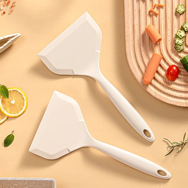 1Pcs Silicone Spatula Food Grade Cooking Utensils Baking Tamagoyaki Non-stick Cookware Steak Pizza Spatula Kitchenware Tools