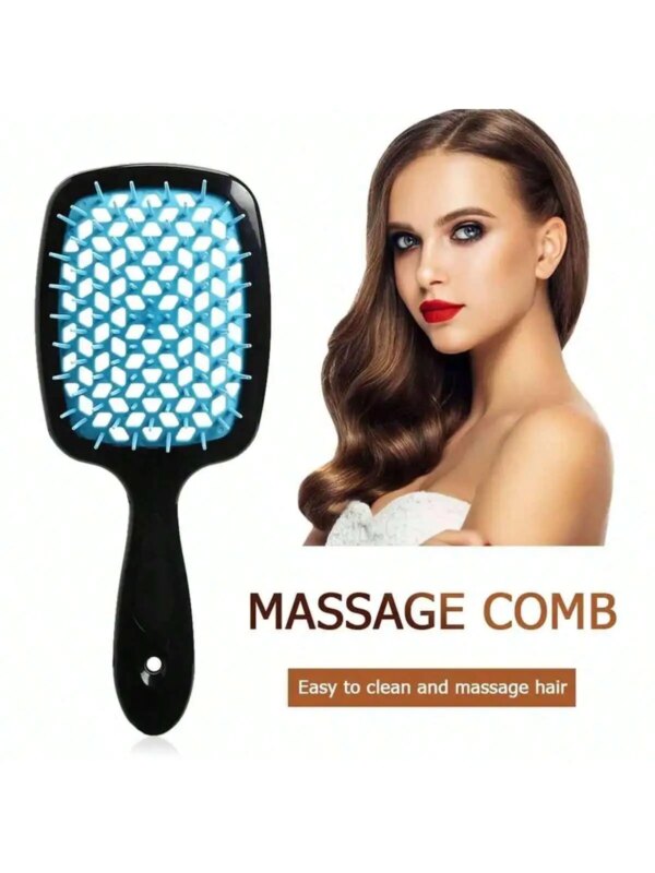 Air Cushion Comb Tangled Hair Comb Detangling Hair Brush Massage Combs Hollow Out Wet Curly Hair Brushes Barber Styling Tool