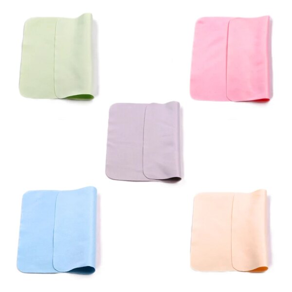 COLOUR_MAX  10PCS Cleaner Clean Glasses Lens Cloth Wipes For Sunglasses Microfiber Eyeglass Cleaning Cloth  Accessories