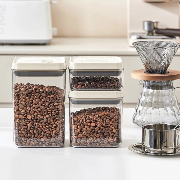 Coffee Bean Sealed Can Press Extraction Sealed Container Airtight Containers For Food Food Grade Healthy Material