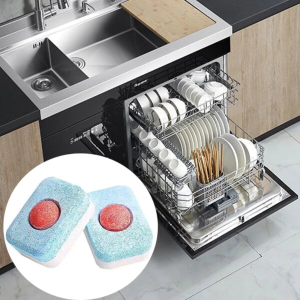 Dishwasher Capsules All in 1 Automatic Tablets Detergent Eco Friendly Dishwashing Machine Capsules Dish Washing Cleaning Tablets