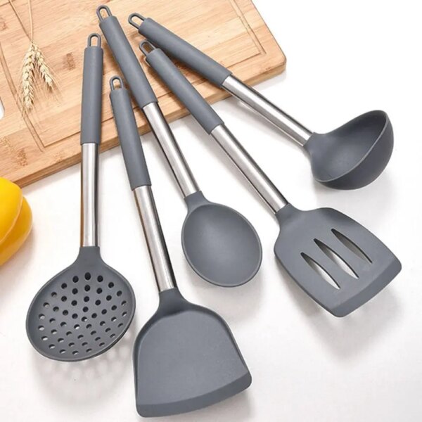 Frying Pan Kitchen Tool Strainer Spoon Kitchen Utensils Cookware Gadgets Spatula Turners Soup Ladle Fried Shovel