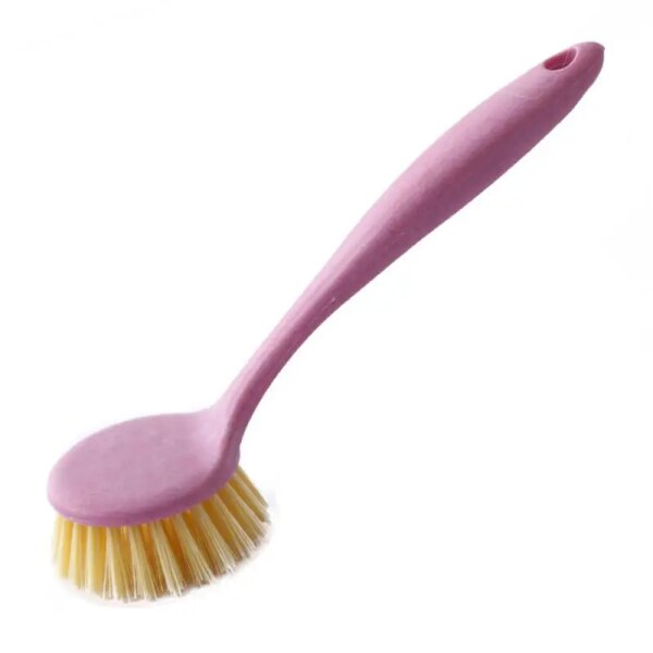 Hangable Dishwashing Brush Wheat Straw Fine Bristles Bristles Are Tight And Strong Easy Decontamination Easy To Produce Foam