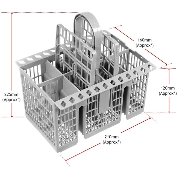 Hotpoint Dishwasher Basket C00257140 Accessory Adaptor for Knife and Fork Storage - Dish Washer Parts