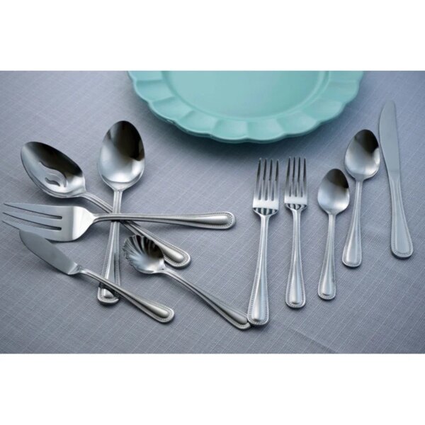 Mainstays Mallory 45 Piece Stainless Steel Flatware Set