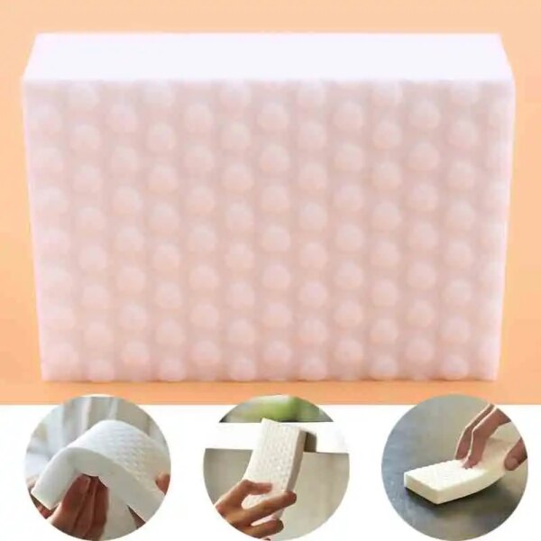 Melamine Sponge Magic Sponge Eraser 10x6x2cm White Cleaning Sponges Cleaner For Kitchen Bathroom Accessories