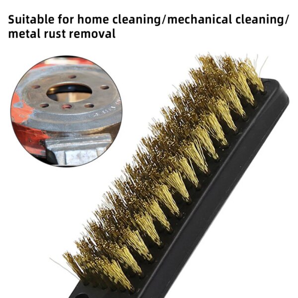 Multiple Styles Steel Wire Brush Barbecue Cleaning Stainless Kitchen Range Hood Steel Wire Iron Brush Small Steel Brush Cleaning