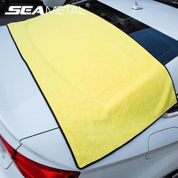 SEAMETAL High-end Microfiber Towel Car Wash Towel Detailing Cleaning Cloth Car Wash Drying Towel Car Absorbent Cleaning Products