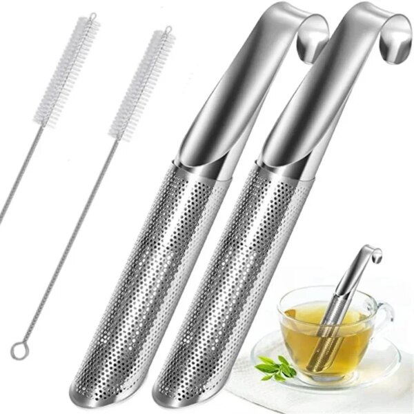 Tea Infuser Strainer For Spice Tea Colator Ceremony Set Stainless Steel Poop Teaware Infusor Teapot Sieve Tea Bag