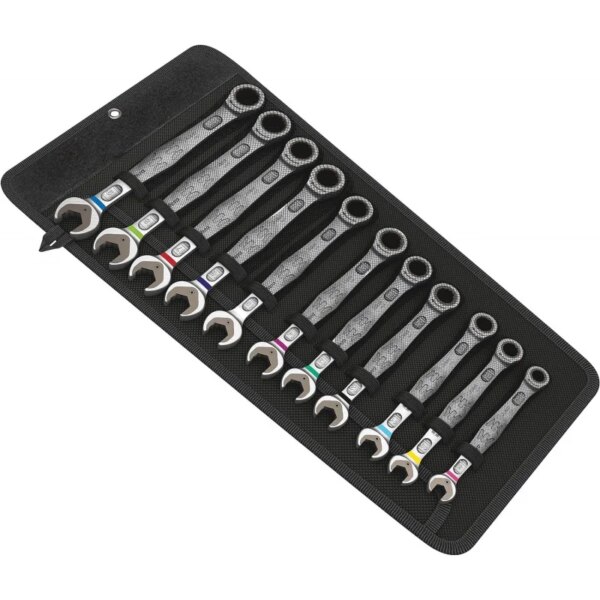 Wera 05020013001 6000 Joker , 1 Set of ratcheting Combination Wrenches, 11 Pieces