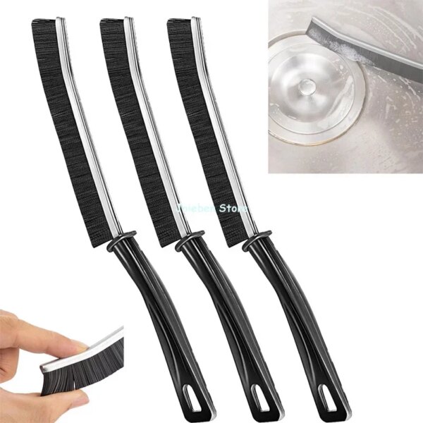 Hard-Bristled Crevice Cleaning Brush Grout Cleaner Scrub Brush Deep Tile Joints Crevice Gap Cleaning Brush Tools Accessories