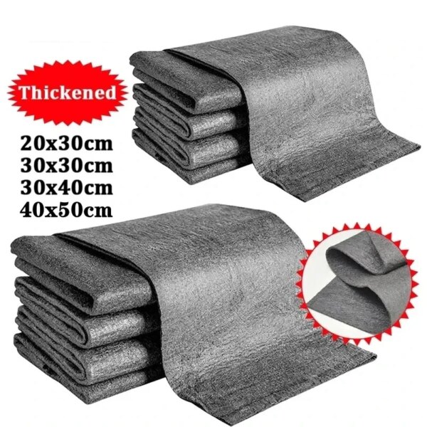 New Thickened Magic Cleaning Glass Cloth Streak Free Reusable Microfiber Cleaning Cloth All-Purpose Towels for Windows Glass