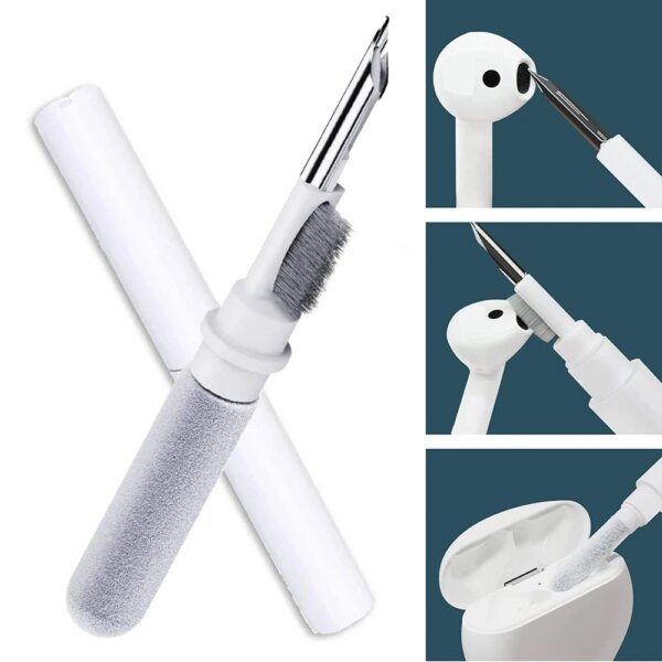 Cleaner Kit for Airpods Pro 1 2 3 earbuds Cleaning Pen Brush Bluetooth Earphones Case Headset Keyboard Phone Cleaning Tools