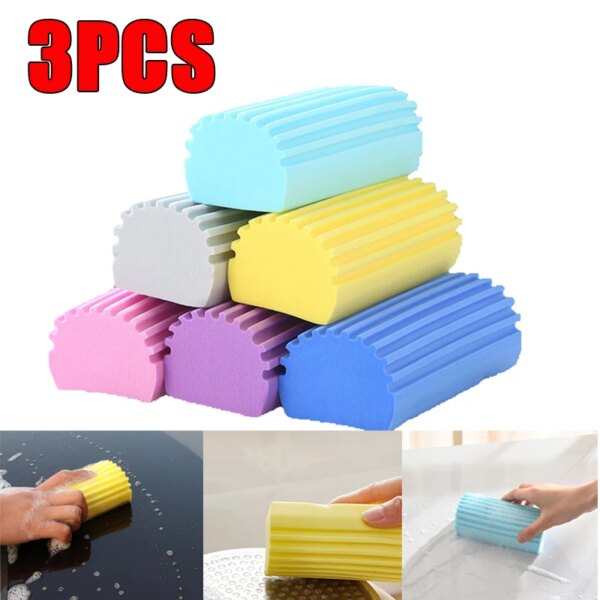 Damp Clean Duster Sponge Portable Cleaning Brush Duster For Cleaning Blinds Glass Baseboards Vents Railings Mirrors Window