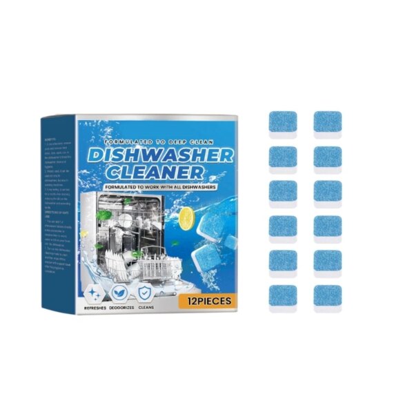 Dishwasher Cleaner Removal Descaling Detergent Tablets Dishwasher Cleaners GXMA