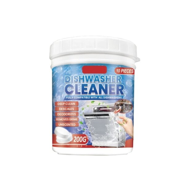 Effective Dishwasher Detergent Cleaner Remove Grease Dirt with Cleaning Tablets