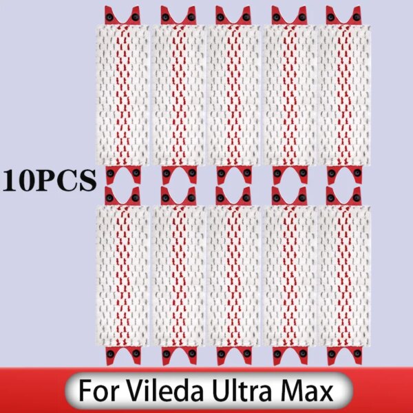 For Vileda Ultra Max Microfibre Floor Mop Pads Replacement Flat Mop Cloth Quick Drying Machine Washable Reusable Cleaning Tools