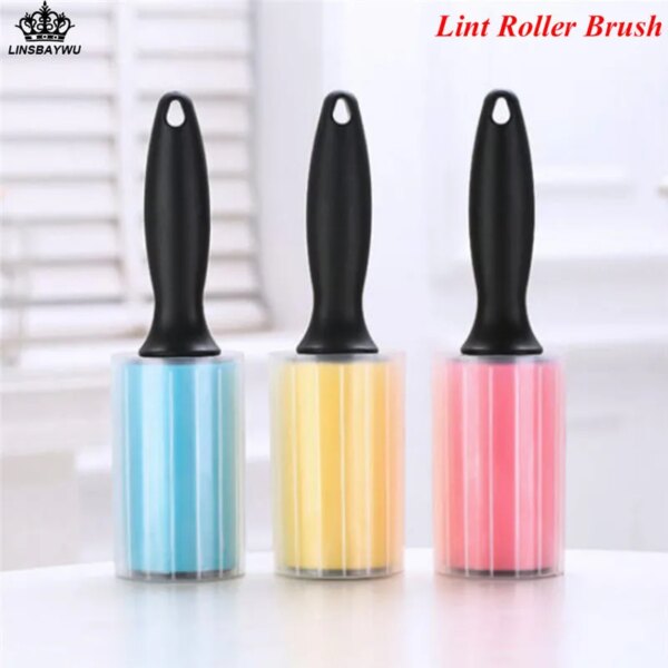 Magic Clean Reusable Washable Lint Roller Sticky Brush Dust Hair Remover Fur Scrub Clothes Bag Cleaning Brush Drop Shipping