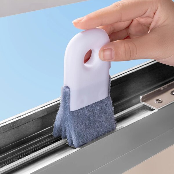 Multi-functional Gap Cleaning Brush: The Ultimate Tool for Window Gaps, Fan Grooves, and Kitchen Cleaning - Ideal for Home Use