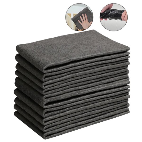 New Thicken Magic Cleaning Cloths High Quality Thickened No Trace Microfiber Car Window Glass Wiping Rags Home Washing Towels