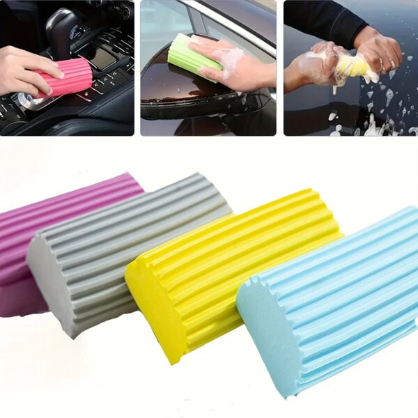 Sponge Humedo Duster Powder Cleaning Duster Multipurpose Sponge Cleaning Brush Blinds Glass Baseboards Vents Railings Mirrors