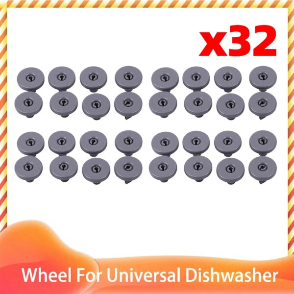 Universal Dishwasher Upper & Lower Basket Wheel Small Circle for AEG Favorit Privileg Zanussi Spare Kitchen Parts