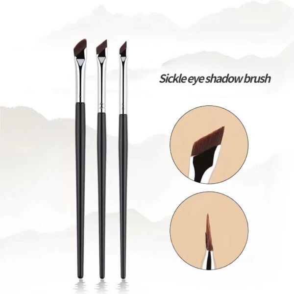 Upgrade Blade Eyeliner Brush Ultra Thin Fine Angle Flat Eyebrow Brush Under The Eyes Place Makeup Brush Precise Detail Brush